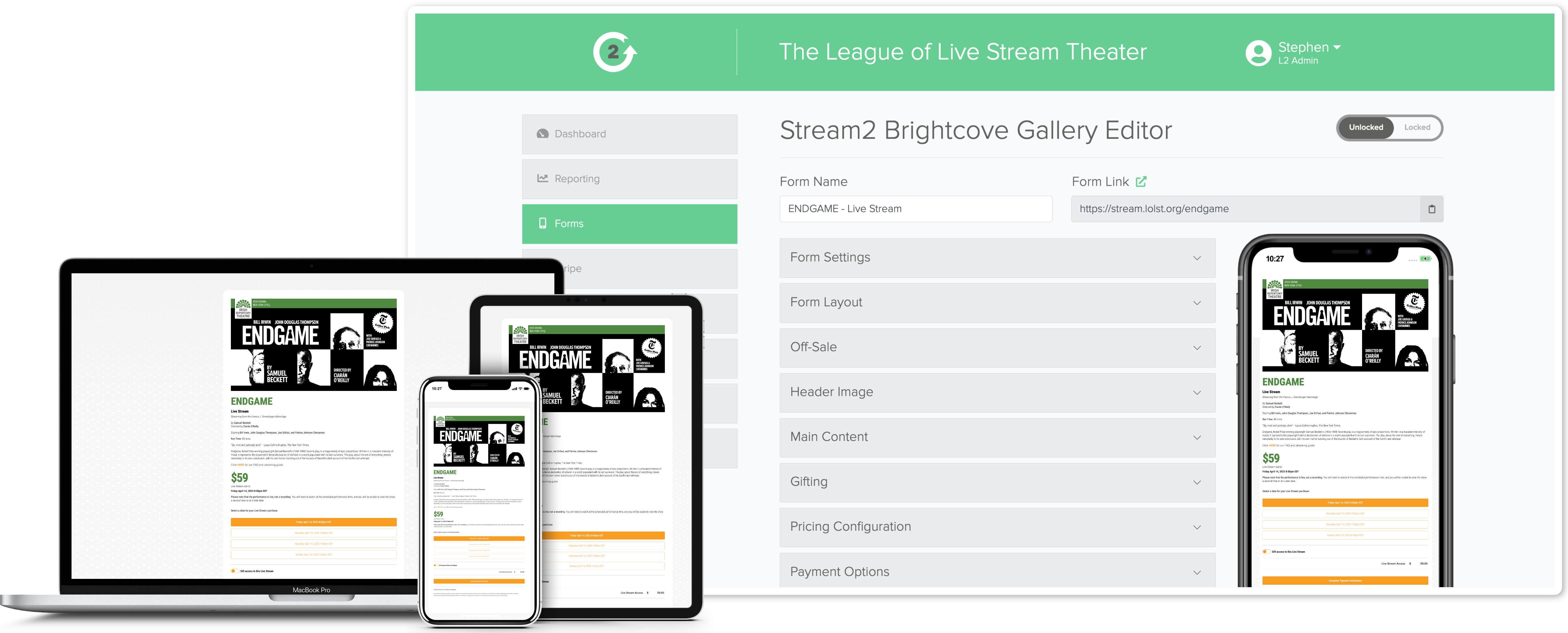 The League of Live Stream Theater